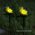 Frog Shaped Solar Resin Lamp